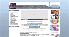 Desktop Screenshot of graphic-international.fr